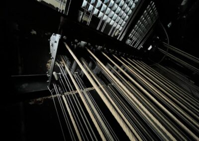 Manual counterweight fly system with multiple line sets