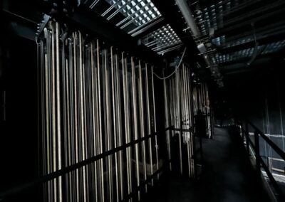 Counterweight Manual Fly System – Manufacturing and Installation