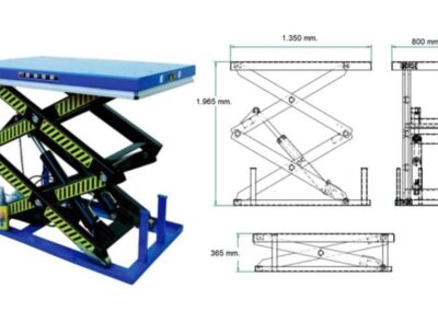 stage lifting platform technical report spain